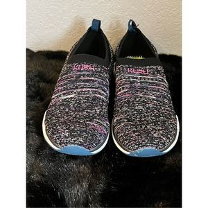Kuru Stride Slip On Nova Knit Comfort Womens Walking Sneakers Size 8